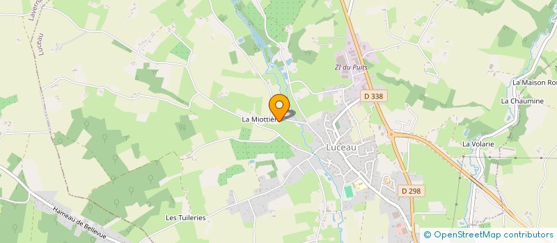 localisation de l'entreprise MADAME MAGALIE BARDET  LUCEAU