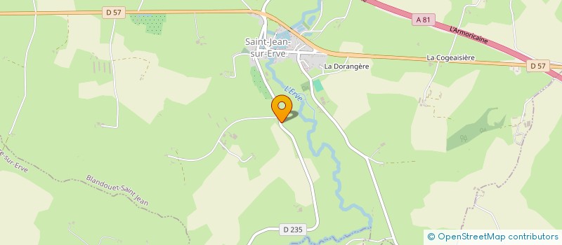 localisation de l'entreprise MADAME MAGALIE BARILLIER à THORIGNE EN CHARNIE