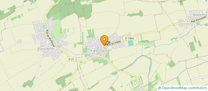 localisation de l'entreprise MADAME MAGALIE BECK  KTZINGUE