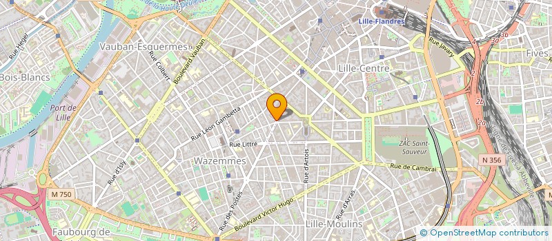 localisation de l'entreprise MADAME MAGALIE BELARBI à LILLE