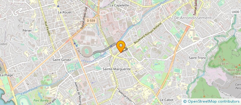 localisation de l'entreprise MADAME MAGALIE BERTRAND à MARSEILLE