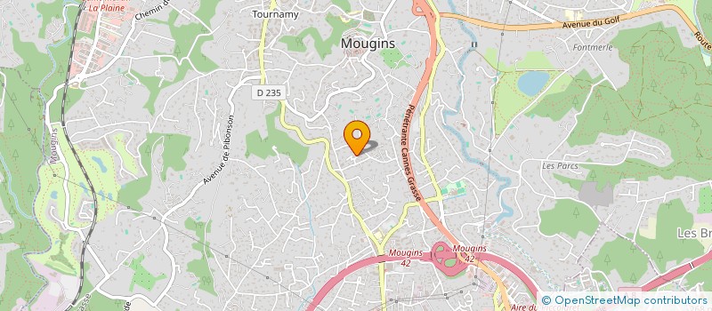 localisation de l'entreprise MADAME MAGALIE BIJOU à MOUGINS