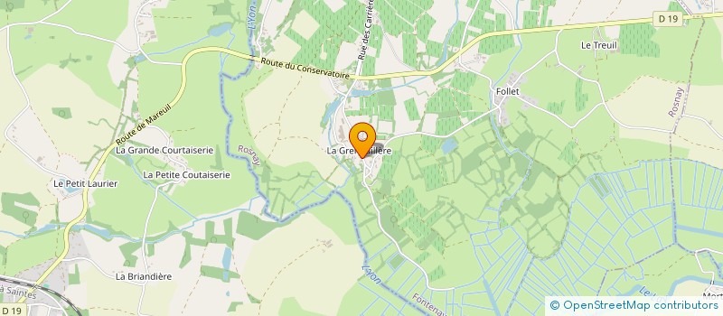 localisation de l'entreprise MADAME MAGALIE BOUFFARD  ROSNAY