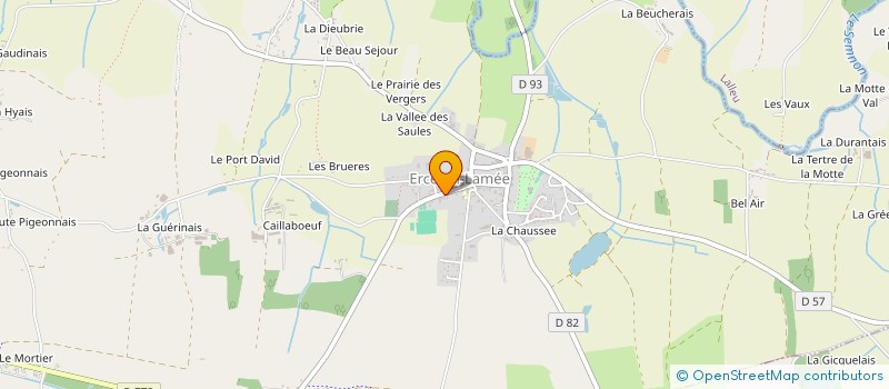 localisation de l'entreprise MADAME MAGALIE BOULVARD  ERCE-EN-LAMEE