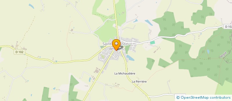 localisation de l'entreprise MADAME MAGALIE BRAY  SAINT-AUGUSTIN-DES-BOIS