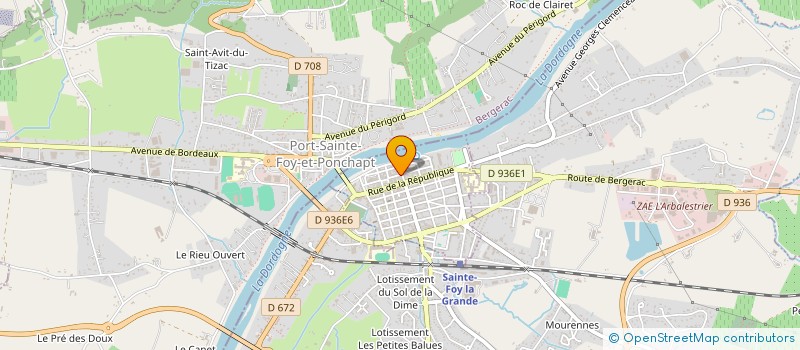 localisation de l'entreprise MADAME MAGALIE BRU à GENSAC