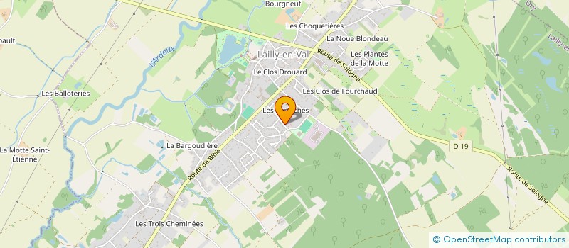 localisation de l'entreprise MADAME MAGALIE BRUGNON à LAILLY-EN-VAL