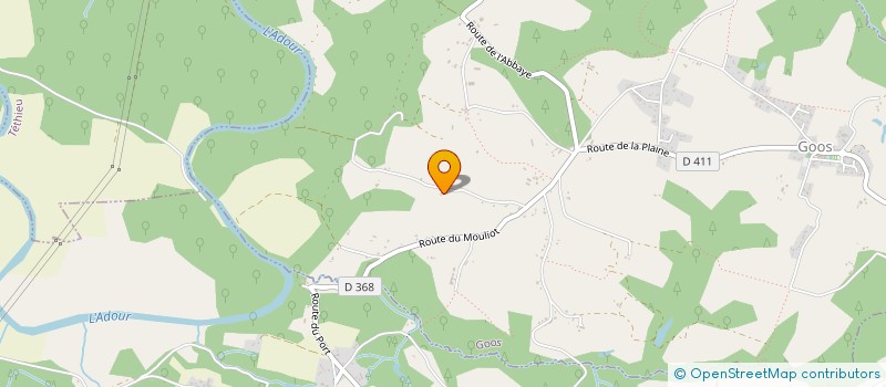 localisation de l'entreprise MADAME MAGALIE CAMBOURS  GOOS