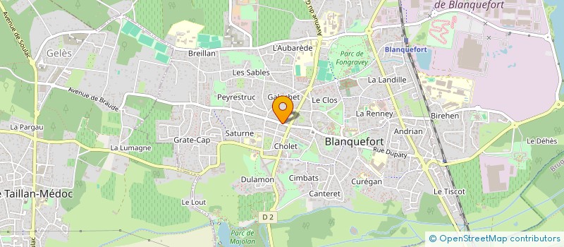 localisation de l'entreprise MADAME MAGALIE CAMUS à BLANQUEFORT