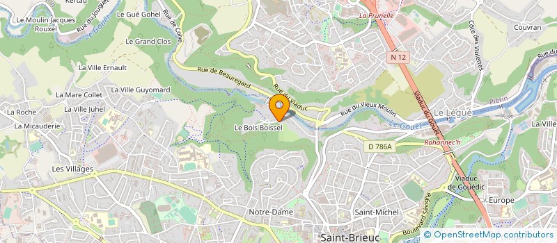 localisation de l'entreprise MADAME MAGALIE CATHAND à SAINT-BRIEUC