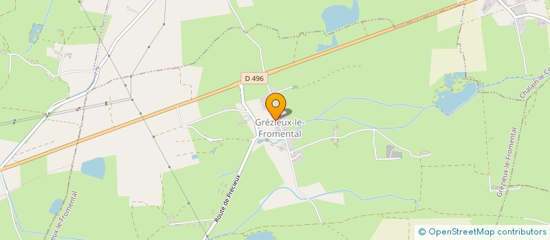 localisation de l'entreprise MADAME MAGALIE CEYRET à GREZIEUX-LE-FROMENTAL