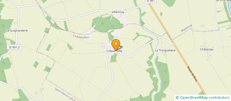 localisation de l'entreprise MADAME MAGALIE CHEVALLIER à CHATEAUDUN