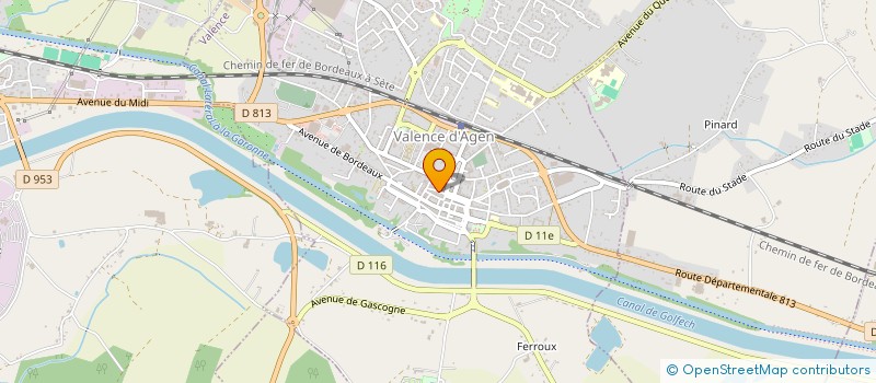 localisation de l'entreprise MADAME MAGALIE CLARE à VALENCE
