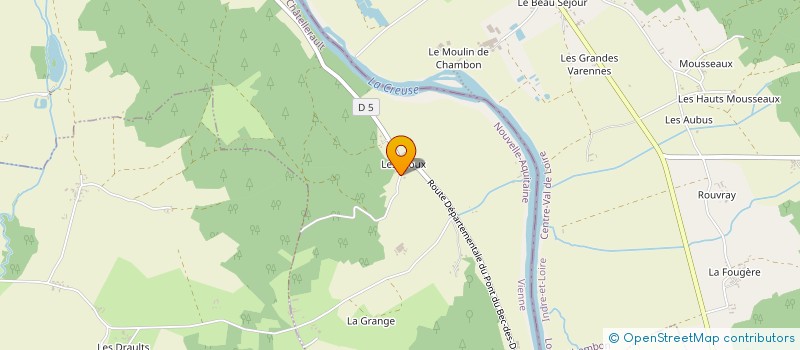 localisation de l'entreprise MADAME MAGALIE COLLET  LESIGNY