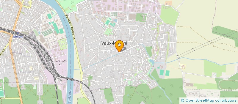 localisation de l'entreprise MADAME MAGALIE COLLOT à VAUX-LE-PENIL