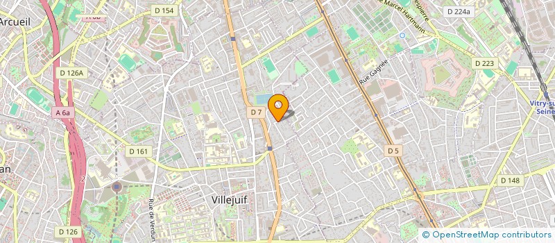 localisation de l'entreprise MADAME MAGALIE D AGOSTINI à VILLEJUIF