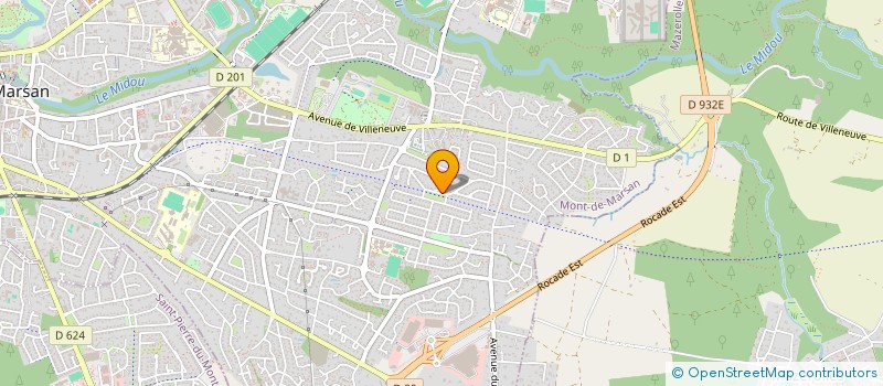 localisation de l'entreprise MADAME MAGALIE DA COSTA FERREIRA  MONT-DE-MARSAN