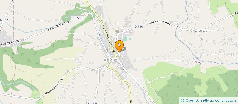 localisation de l'entreprise MADAME MAGALIE DEGROUX  VIRIVILLE