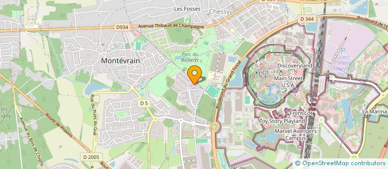 localisation de l'entreprise MADAME MAGALIE DEMOUCHY  CHAMBRY