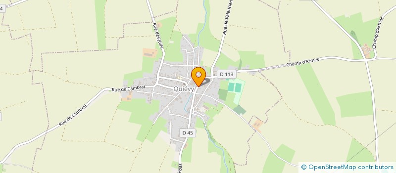 localisation de l'entreprise MADAME MAGALIE DESPINOY  QUIEVY