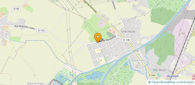 localisation de l'entreprise MADAME MAGALIE DETREZ à BOUCHAIN
