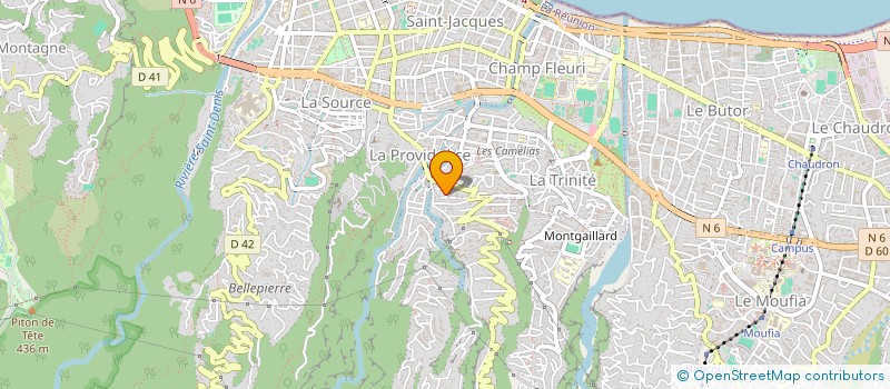 localisation de l'entreprise MADAME MAGALIE DIJOUX  SAINT-DENIS