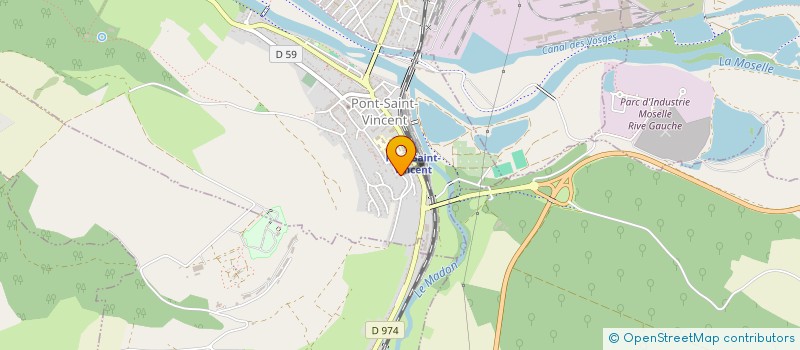 localisation de l'entreprise MADAME MAGALIE DUCHENE  PONT-SAINT-VINCENT