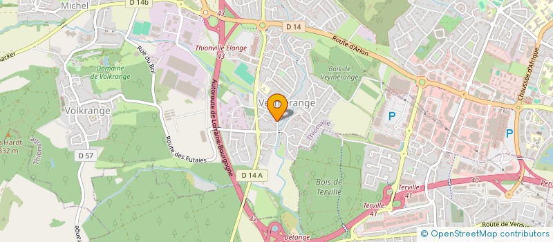 localisation de l'entreprise MADAME MAGALIE FARNETTI  THIONVILLE