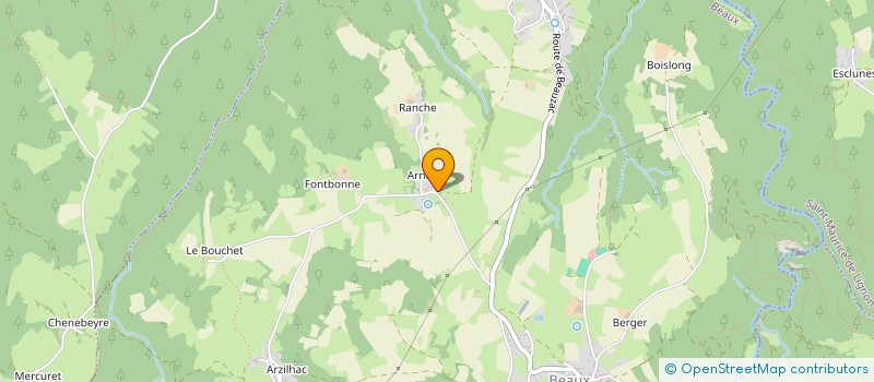 localisation de l'entreprise MADAME MAGALIE FAURE  BEAUX