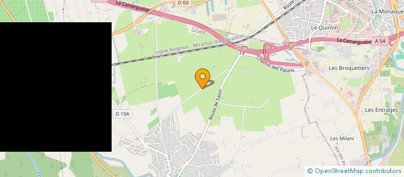 localisation de l'entreprise MADAME MAGALIE FELIX  GRANS