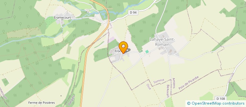 localisation de l'entreprise MADAME MAGALIE FOURNIER à POIX-DE-PICARDIE