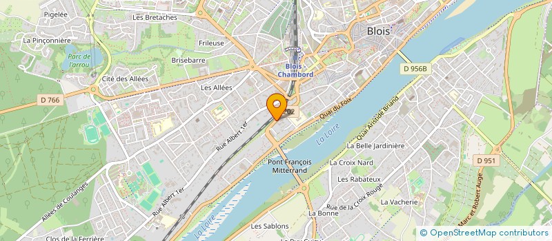 localisation de l'entreprise MADAME MAGALIE FUROIS  BLOIS