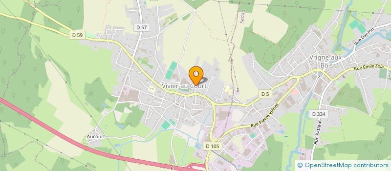 localisation de l'entreprise MADAME MAGALIE GAUDELET à VIVIER-AU-COURT