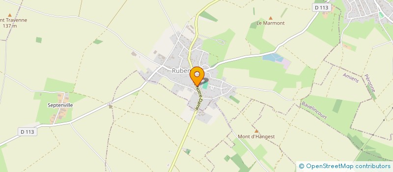 localisation de l'entreprise MADAME MAGALIE GAUTIEZ à RUBEMPRE