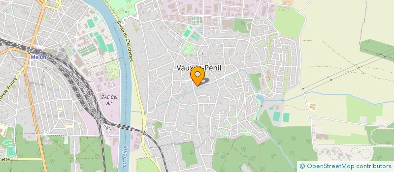 localisation de l'entreprise MADAME MAGALIE GENIES à VAUX-LE-PENIL