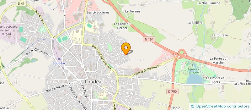 localisation de l'entreprise MADAME MAGALIE GENTY à LOUDEAC