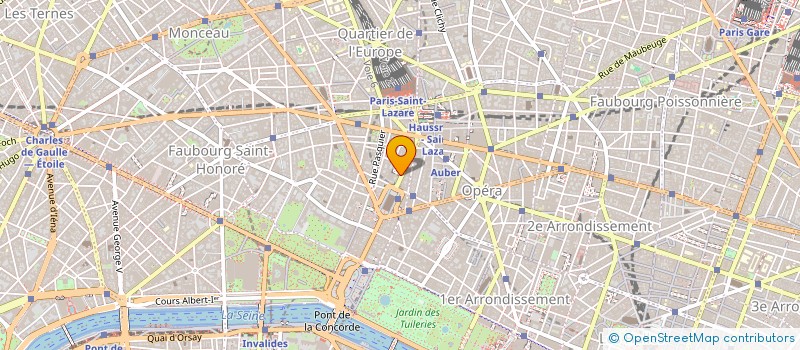 localisation de l'entreprise MADAME MAGALIE GRANGAUD  PARIS