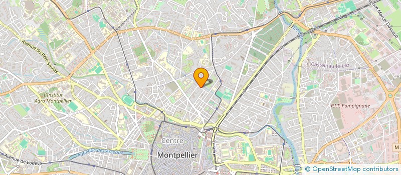 localisation de l'entreprise MADAME MAGALIE GROSSARDT  MONTPELLIER