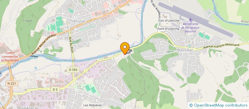 localisation de l'entreprise MADAME MAGALIE GUILLOIS  BOULAZAC ISLE MANOIRE