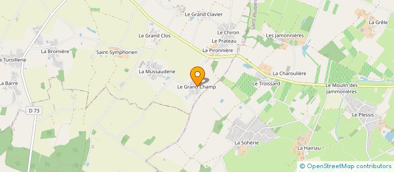 localisation de l'entreprise MADAME MAGALIE HERVE  SAINT-LUMINE-DE-COUTAIS