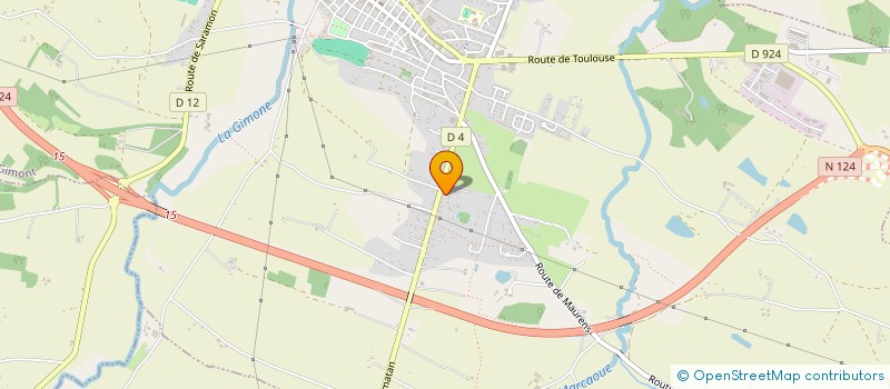 localisation de l'entreprise MADAME MAGALIE HOYEZ  GIMONT