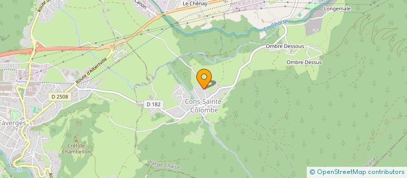 localisation de l'entreprise MADAME MAGALIE HUONNIC  VAL DE CHAISE