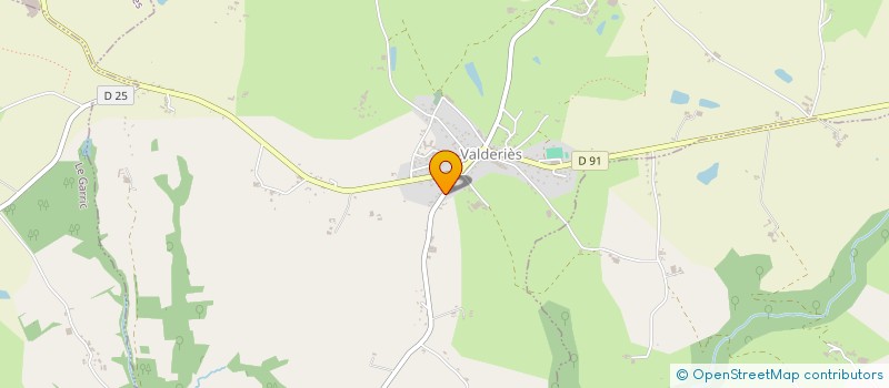 localisation de l'entreprise MADAME MAGALIE JOUVE  VALDERIES