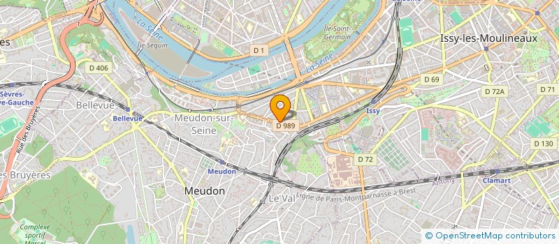 localisation de l'entreprise MADAME MAGALIE KATIA COUDRET à ISSY-LES-MOULINEAUX