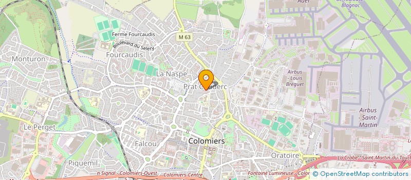 localisation de l'entreprise MADAME MAGALIE LAGROYE à COLOMIERS