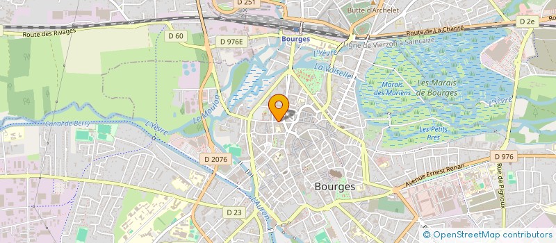 localisation de l'entreprise MADAME MAGALIE LASSET à BOURGES