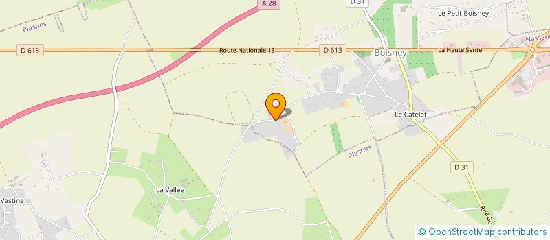 localisation de l'entreprise MADAME MAGALIE LEBEY  BOISNEY
