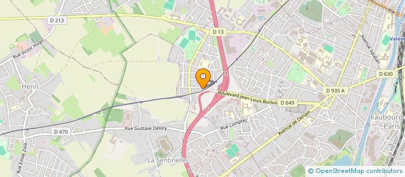 localisation de l'entreprise MADAME MAGALIE LECOCQ  VALENCIENNES