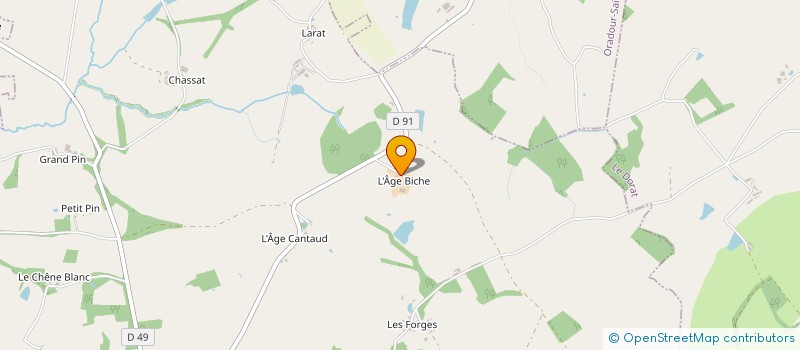 localisation de l'entreprise MADAME MAGALIE LEDON à SAINT-SORNIN-LA-MARCHE