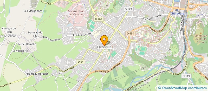localisation de l'entreprise MADAME MAGALIE LEPOITTEVIN à CHERBOURG-EN-COTENTIN
